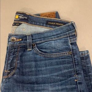Lucky Brand Charlie Straight Jeans size 4/27
